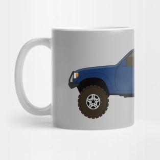 fj80 Land Cruiser blue Mug